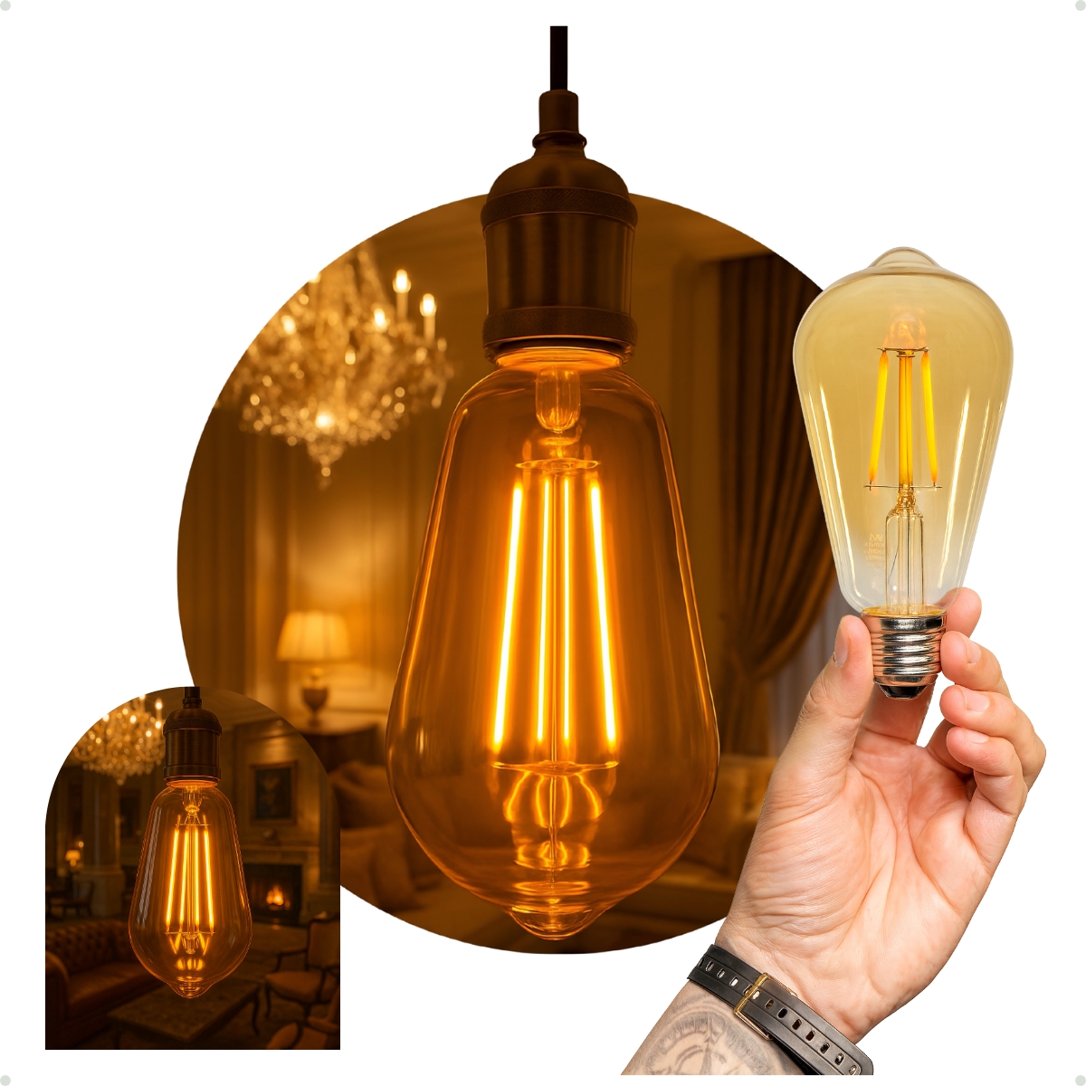 Lâmpada decorativa Starke